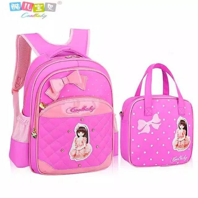 ARMELIA SHOP - Tas Sekolah Anak Perempuan Tas Wanita Set_Tas Backpack Anak Triset Bisa COD