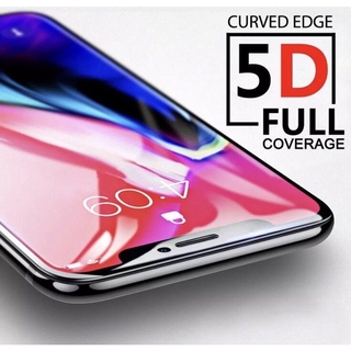 5D 9H Full Curved Edge Tempered Glass Screen Protector For iPhone 6 6s
