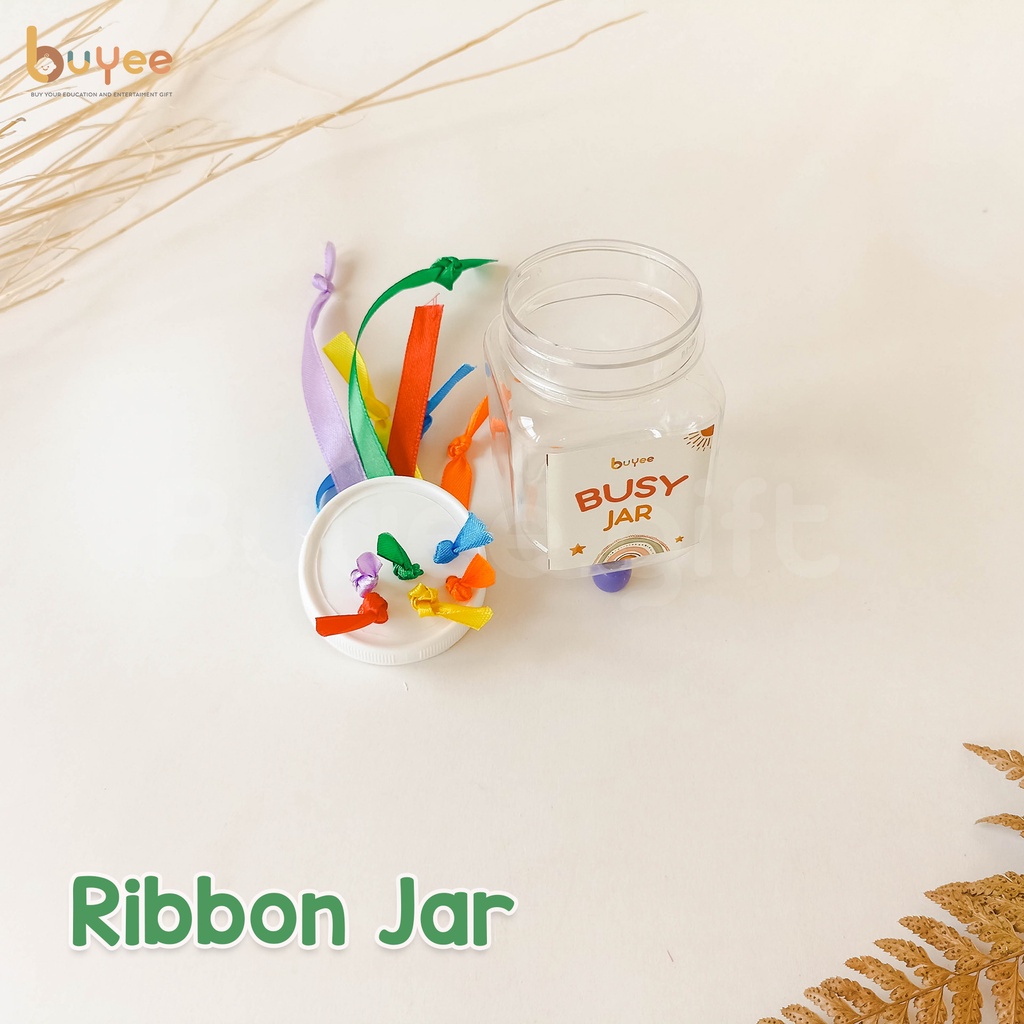 BUYEE GIFT BUSY JAR | Mainan Montessori | Mainan Edukasi Aktivitas Sensory Anak - Paket Busy Jar