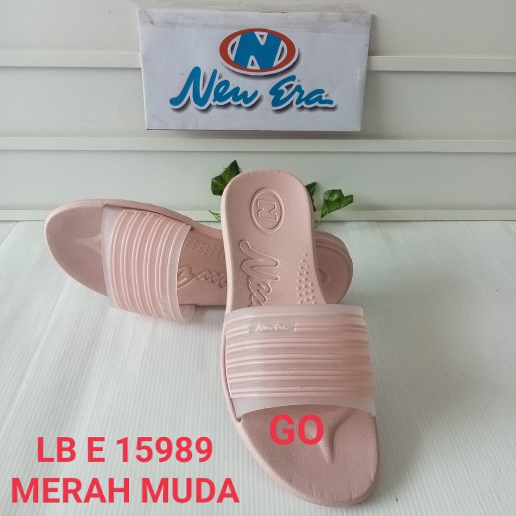 gos NEW ERA SANDAL LB- E 15989  Selop Flat Wanita 36/40
