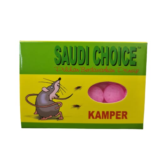 Saudi Choice 40gr Kamper Tikus Kecoa