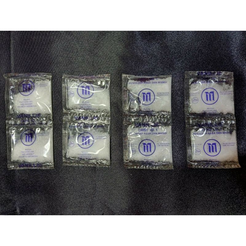 Vanili ECER / Vanili Bubuk Sachet / Vanillie Merk M / Vanili Wangi / Vanillie Murah