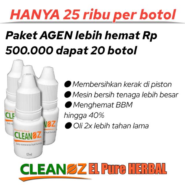 Cara Menjadi Agen Cleanoz Penghemat Bbm Arli Kurnia Paket 20 Botol Hanya 25 Ribu Per Botol Shopee Indonesia