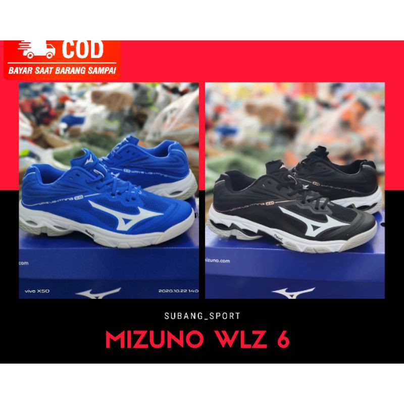 Sepatu Mizuno WLZ 6 / Sepatu Voli Premium / Sepatu Sport