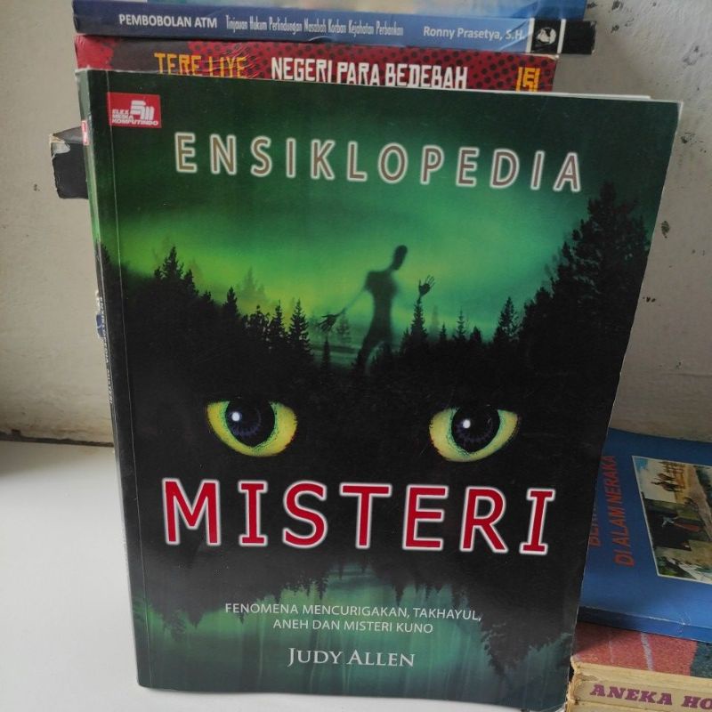 Buku Ensiklopedia Misteri - Judy Allen - Original
