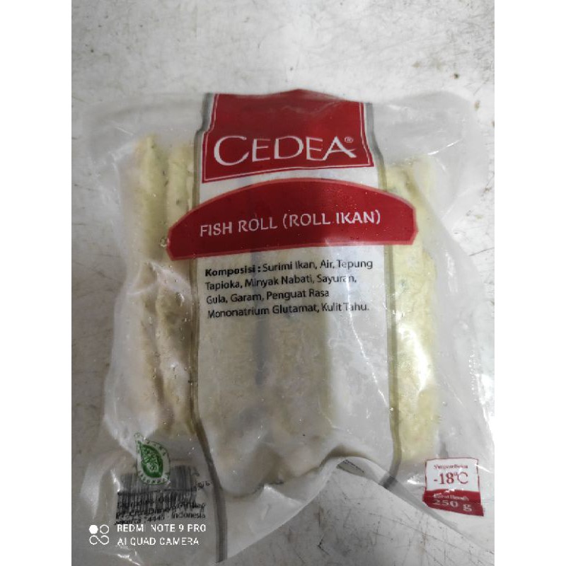 

cedea fish roll 250gram