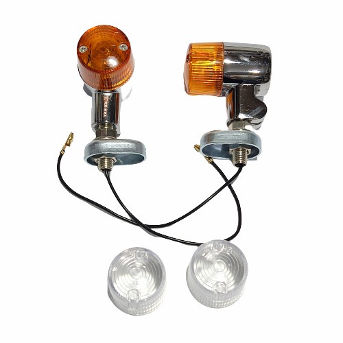 lampu sen classic palu hitam variasi cb 100 rx king mega pro motor jadul dll