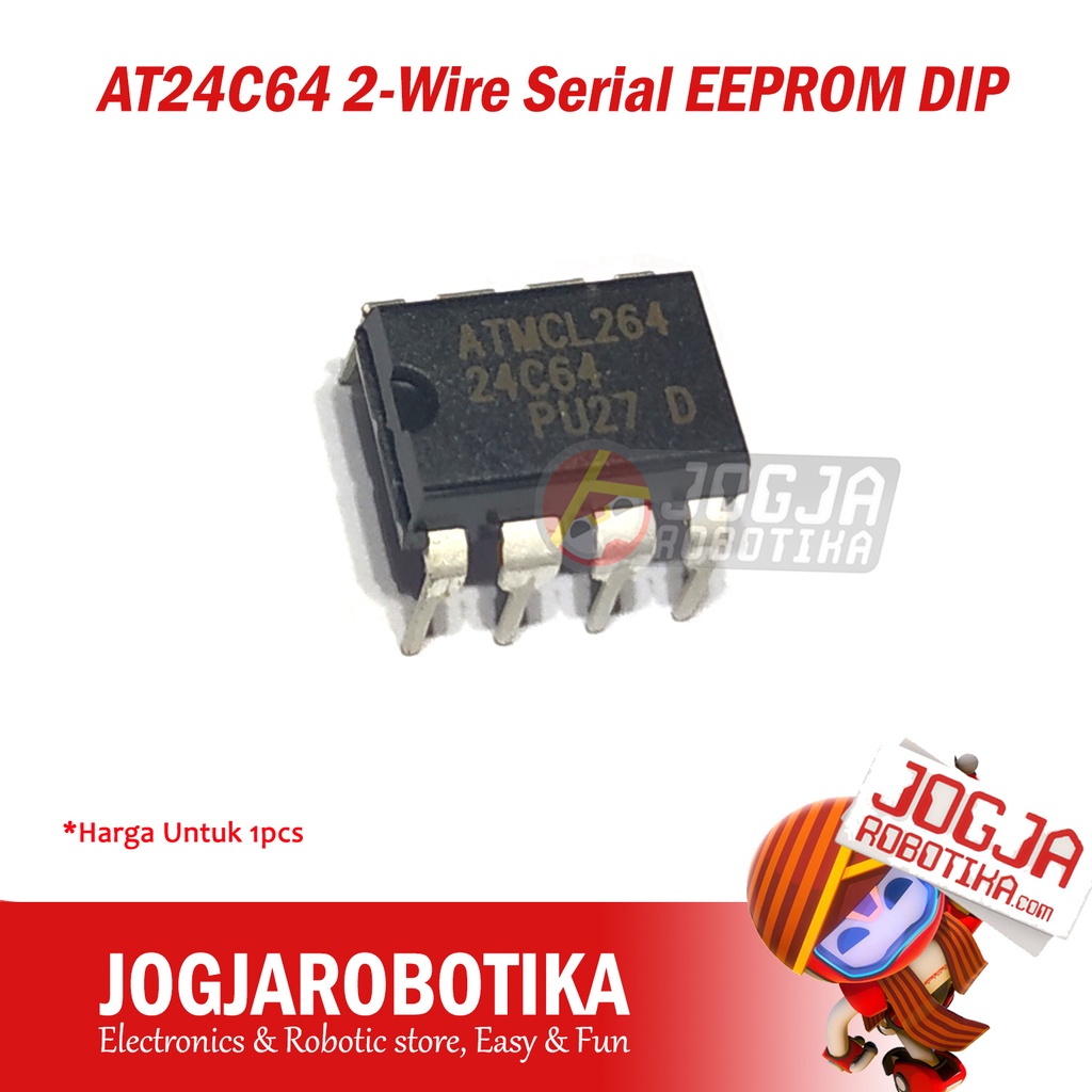 AT24C64 2-Wire Serial EEPROM DIP
