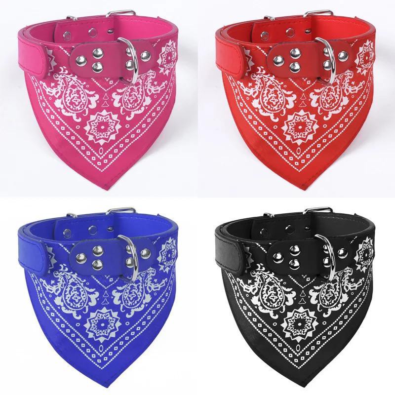 Collar Kalung Dengan Kain Segitiga Air Liur Untuk Anjing dan Kucing
