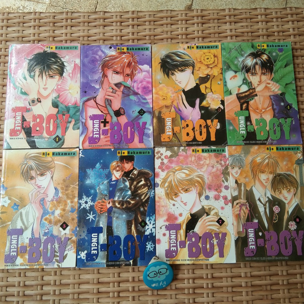 komik jungle boy 1-8 tamat / rie nakamura manga comic elexmedia mulus