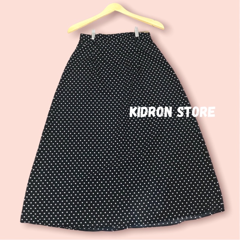 POLKA SKIRT ROK POLKADOT / ROK WANITA MOTIF-3