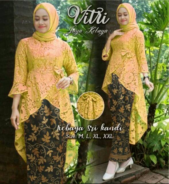 XC - Stelan Vitri Batik / Stelan Fashion Muslim / Stelan Cewek Terbaru