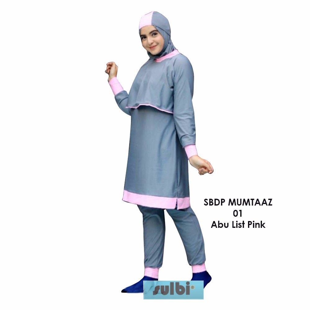 Baju Renang Muslim Wanita Dewasa Muslimah Model Loose Fit MUMTAAZ SULBI