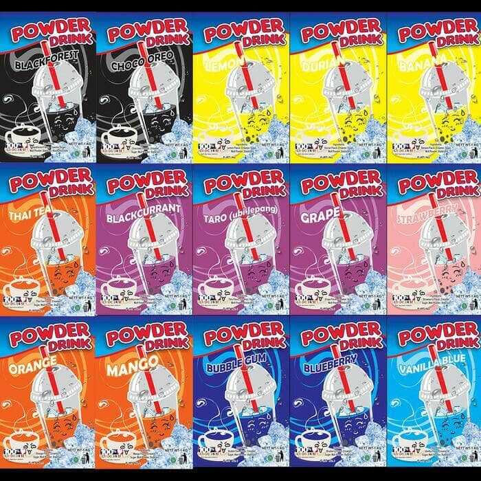 

Paket Bubuk Minuman Aneka Rasa + Bubble Rasa Coffee / Chocolate (@1kg)