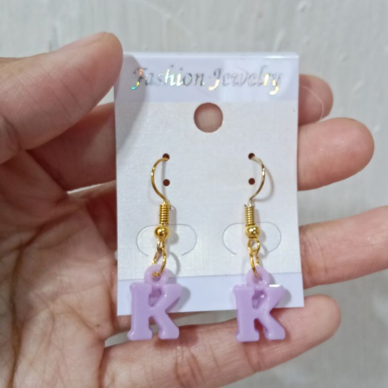 Anting Bunga Anting Huruf Anting Bintang Anting Inisial