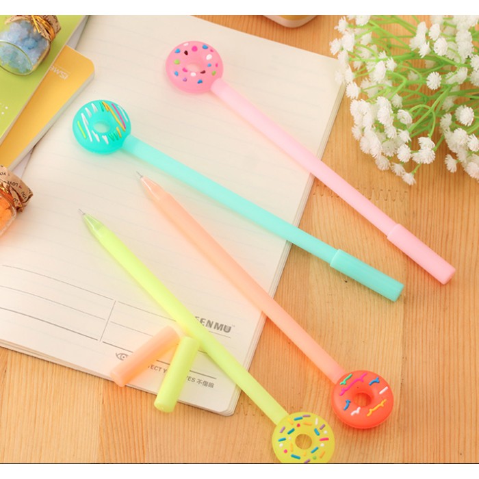 

SALE!!! TERLARIS!!! Pulpen Gel Donat 0,38mm UNIK