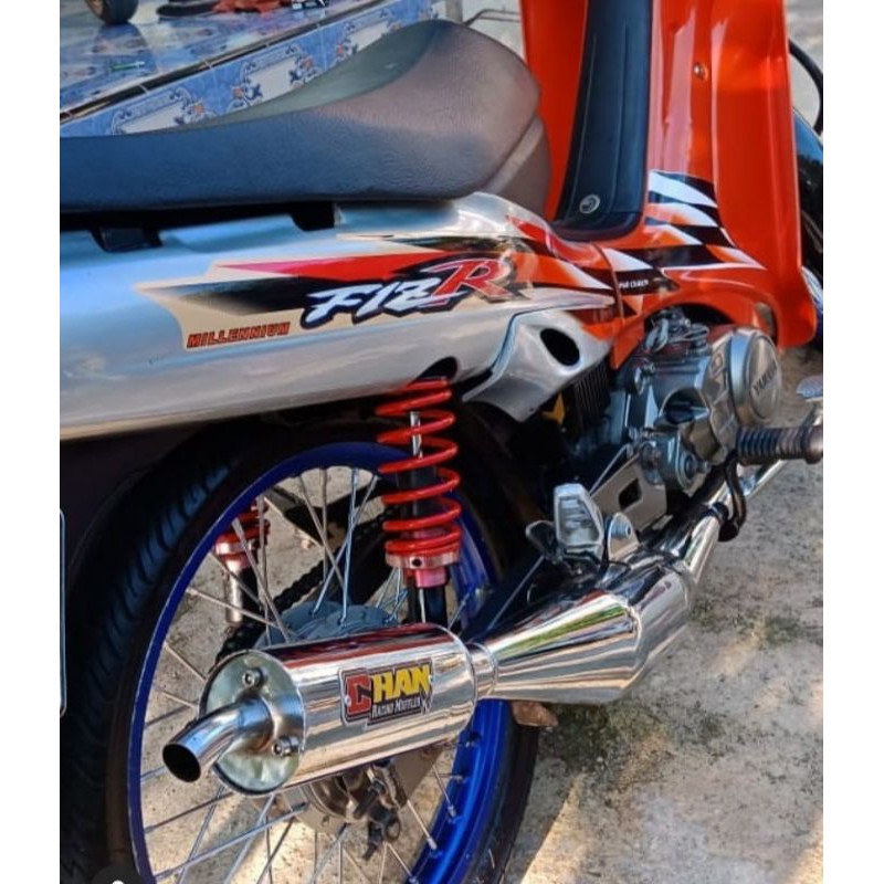 knalpot standar racing fiz r, fiz,poswan,sigma,sstwo chan racing full krum