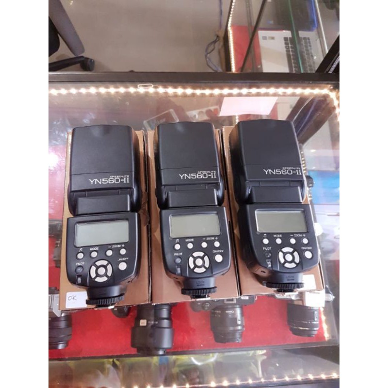 flash external kamera yongnuo yn 560 ii yn 560ii