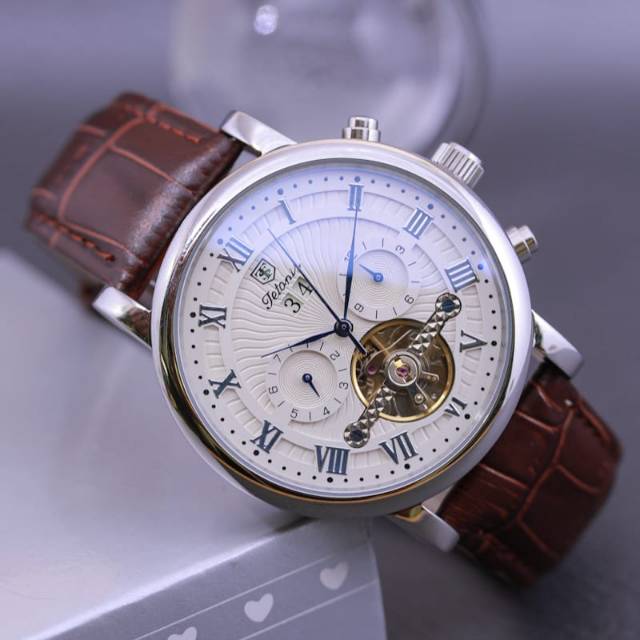 Jam tangan pria cowok original tetonis automatic romawi