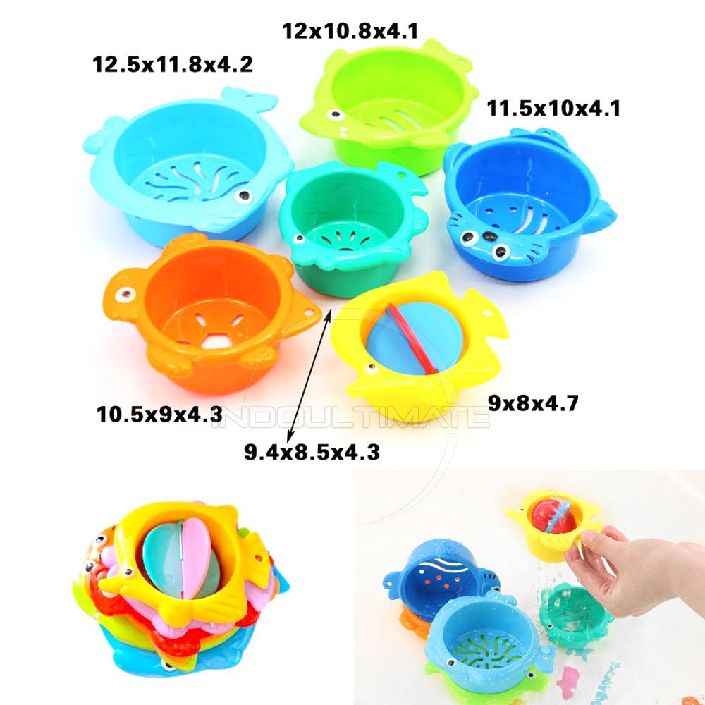 Set Mainan Edukasi Anak Mainan Air Shower Mainan Mandi Anak Bayi Balita TO-E02 Bath Toy