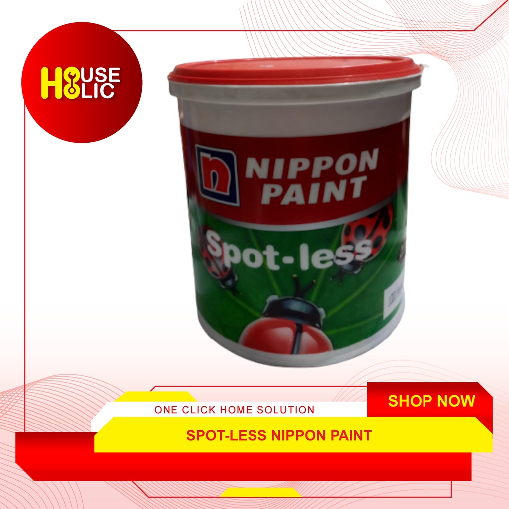 Cat Spotless Nippon Paint 2,5 Kg Cat Dinding Tembok Interior Anti Noda