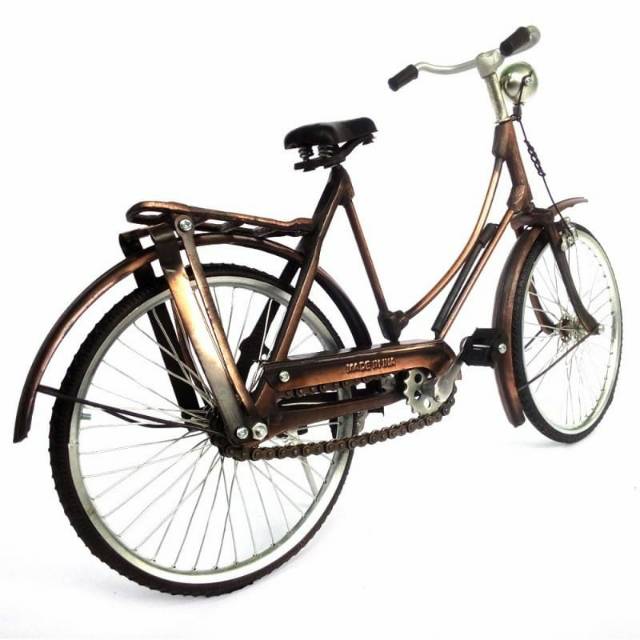 Miniatut sepeda onthel kuno / Miniatur Sepeda Onthel