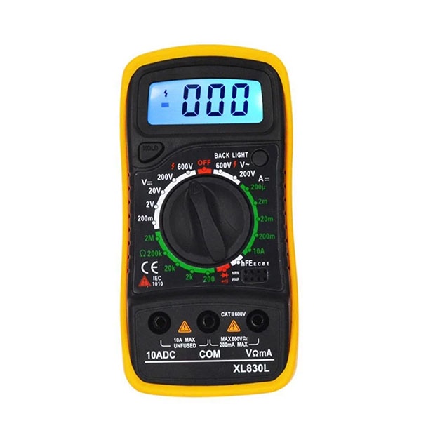 Digital Multimeter Avometer/ Multitester Digital AC DC Voltage Tester / Avometer Digital XL830L / TP-2