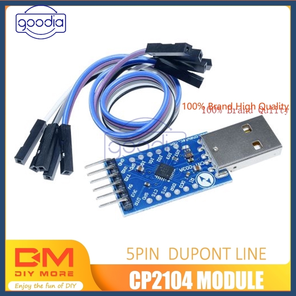 ✫〖ready to ship/COD〗✫  cp2104 USB 2.0 Ke TTL UART 6Pin Modul Serial Converter STC PRGMr Pengganti CP2102