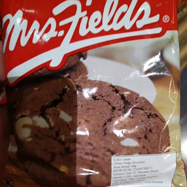 

Mrs.field white fudge brownie 60gr impor US