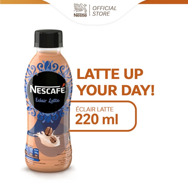 

NESCAFE ECLAIR LATTE 220ML | KOPI BOTOL | KOPI INSTANT