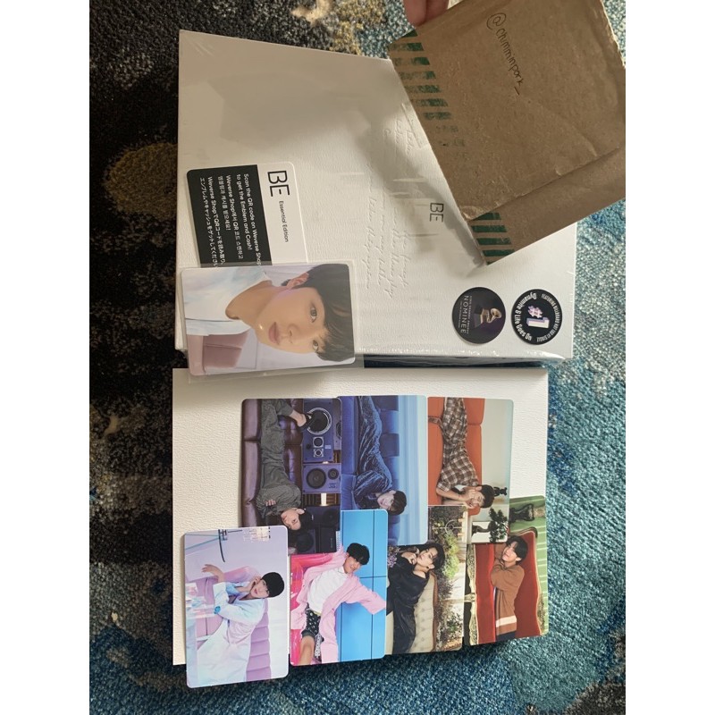 Fullset BTS BE ESSENTIAL ALBUM PC JIN (- Qr code)