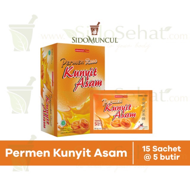 Jual Kunyit Asam Permen Sidomuncul Indonesia Shopee Indonesia