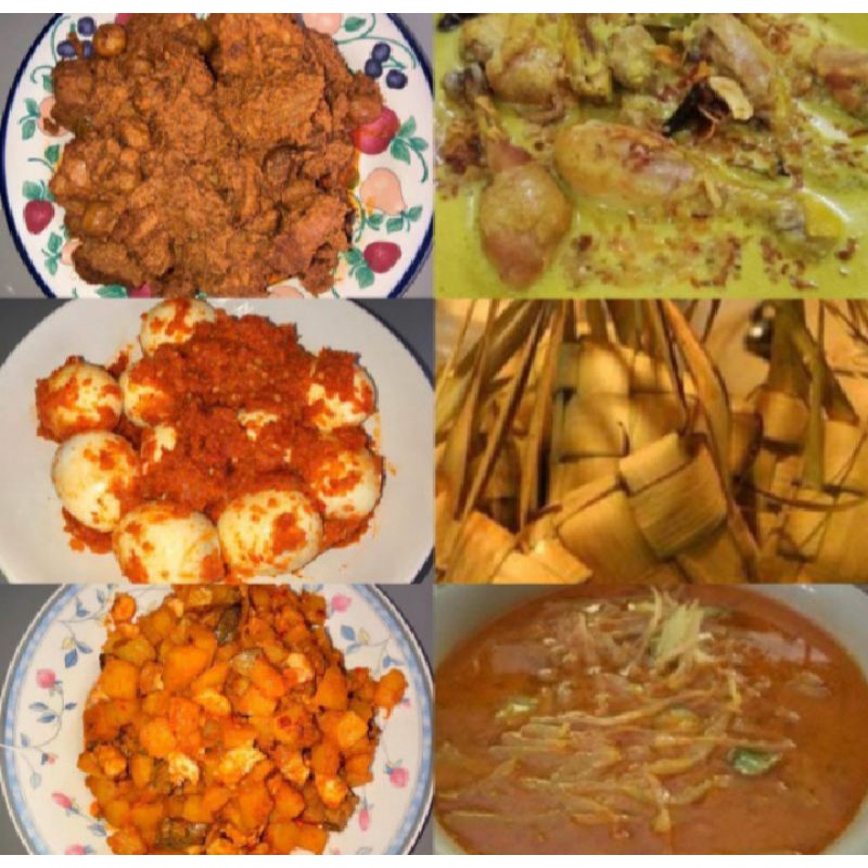 

Paket ketupat lebaran untuk 3 porsi