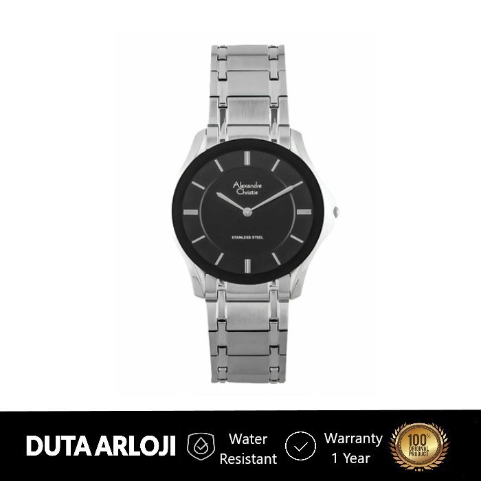 Alexandre Christie AC 8605 MH BSSBA Analog Men Stainless Steel