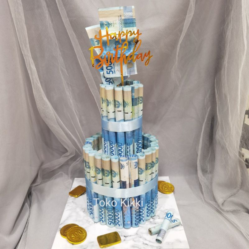 (Banyak Uk) T14 D5-15 cm Dummy Cake Styrofoam / Stereofoam - Kue Tart Ulang Tahun Birthday Bulat Pal