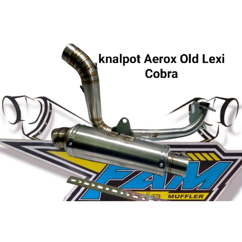 KNALPOT AEROX LEXI COBRA ROAD RACE COMPETISI