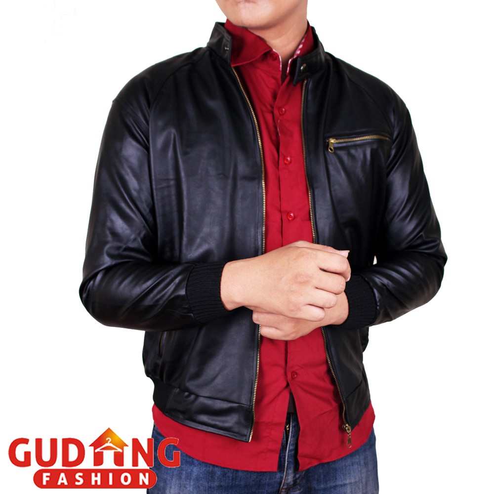 Jaket Kulit Sintetis Pria JAK 2281