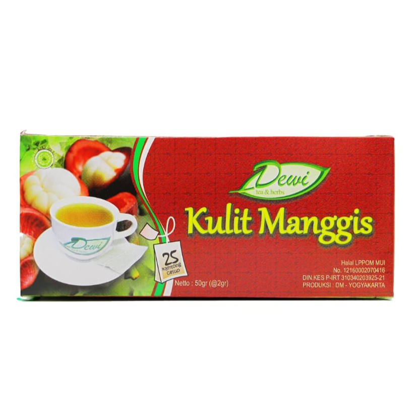 

Dewi Tea Herbs Teh Celup Kulit Manggis - 25 Teabag