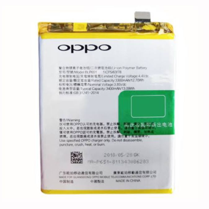 Battery Batre Baterai Oppo R15 R15 Pro BLP651 BLP-651 BLP 651