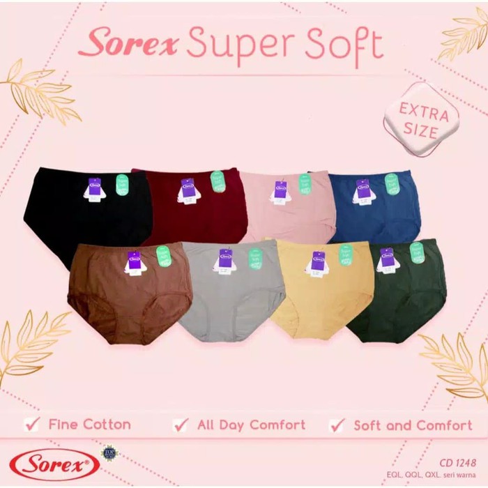 Sorex CD Basic Wanita Super Soft Maxi Extra Size Jumbo 1248