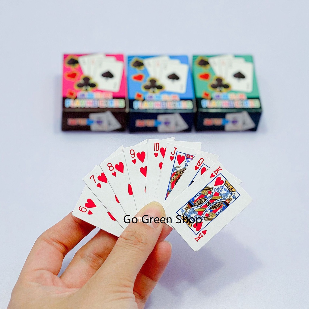 Kartu Poker Mini Poker CArd Kartu Remi Mini 222-96