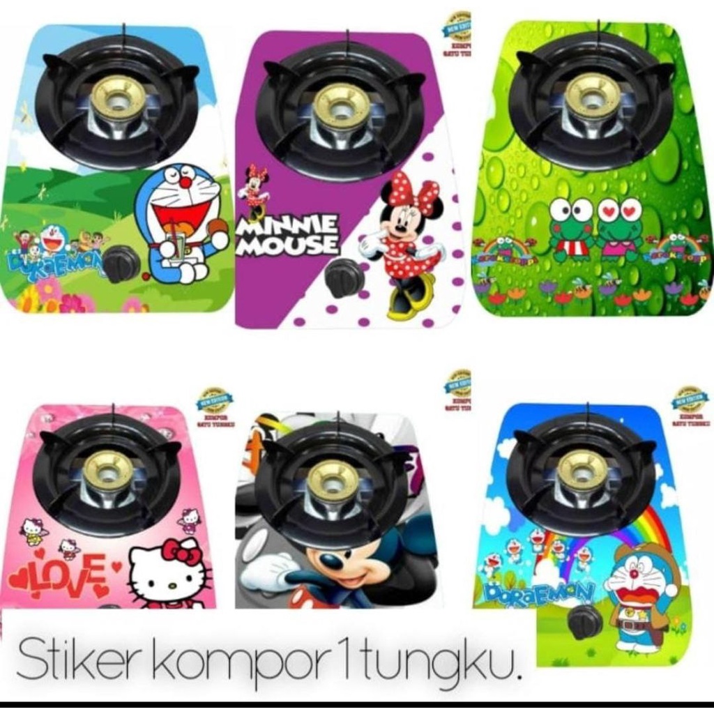 STICKER KOMPOR 1 TUNGKU / STIKER KOMPOR 1 TUNGKU [GERAI]