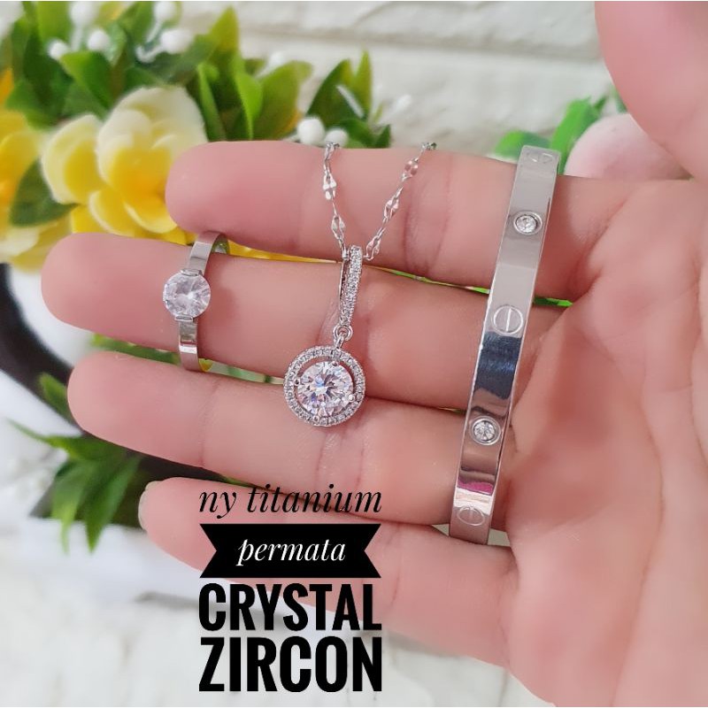 SetTitanium CartierPermata