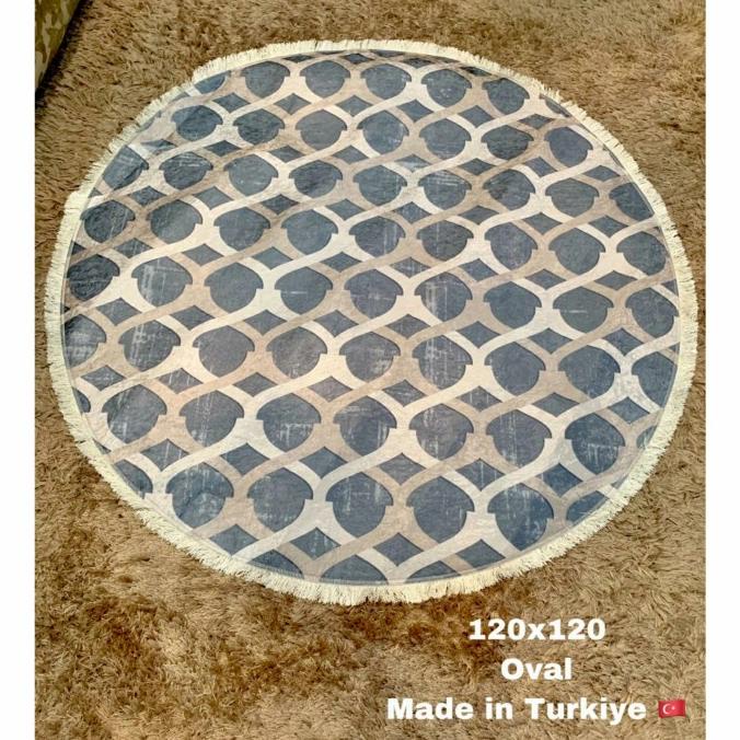 ] Karpet Turki Bulat Karpet mewah murah lucu