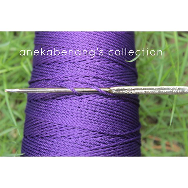 Benang Rajut Poly Apel / Apple Yarn - 4029 (Ungu Tua)