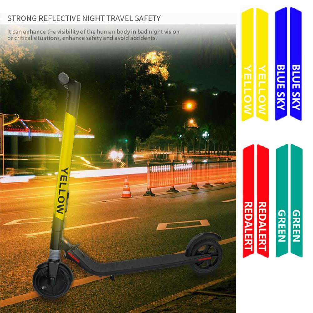 TOP Stiker Reflektif Kualitas Tinggi Ninebot e22 Untuk Xiaomi&amp;Mijia M365 Dekorasi Tubuh Neon