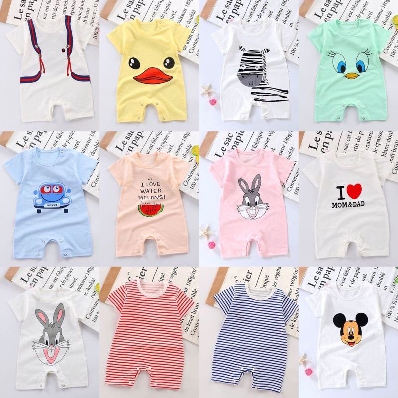 Romper FASHION BABY bahan Catton Soft