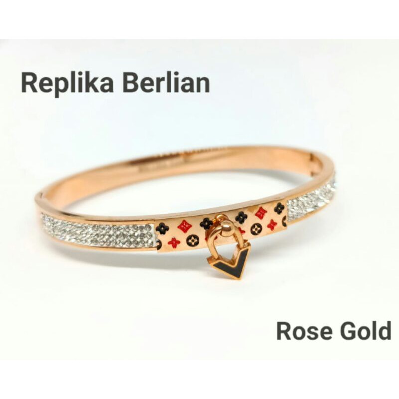 Gelang Replika Berlian Titanium