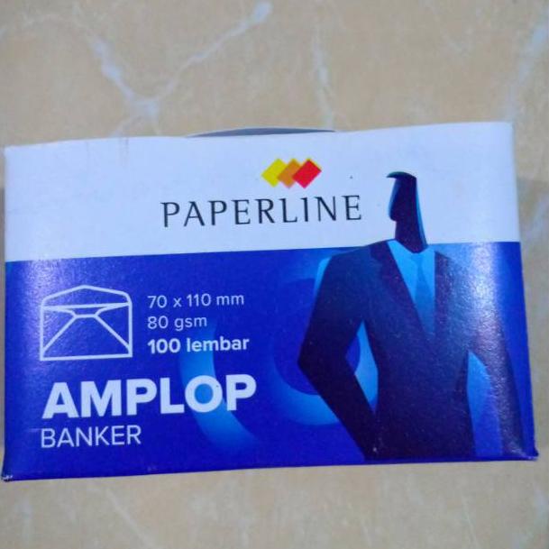 

⇇ (190gr) 1pak amplop paperline 70 x 110 mm isi 100 ゾ