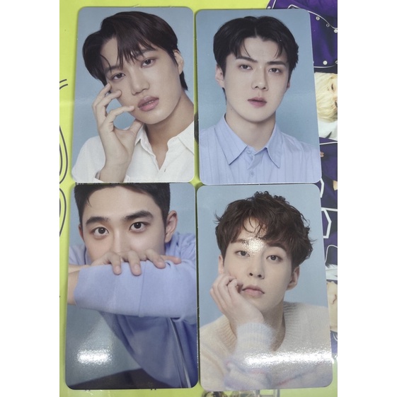 [READY STOCK] PHOTOCARD BENEFIT SM STORE EXO SEASON’S GREETINGS 2022 PC season Greeting Greeting’s S